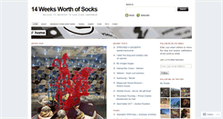 Desktop Screenshot of 14weeksworthofsocks.com